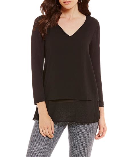 michael michael kors ines pleated sleeve knit top|Michael Kors knitted tops.